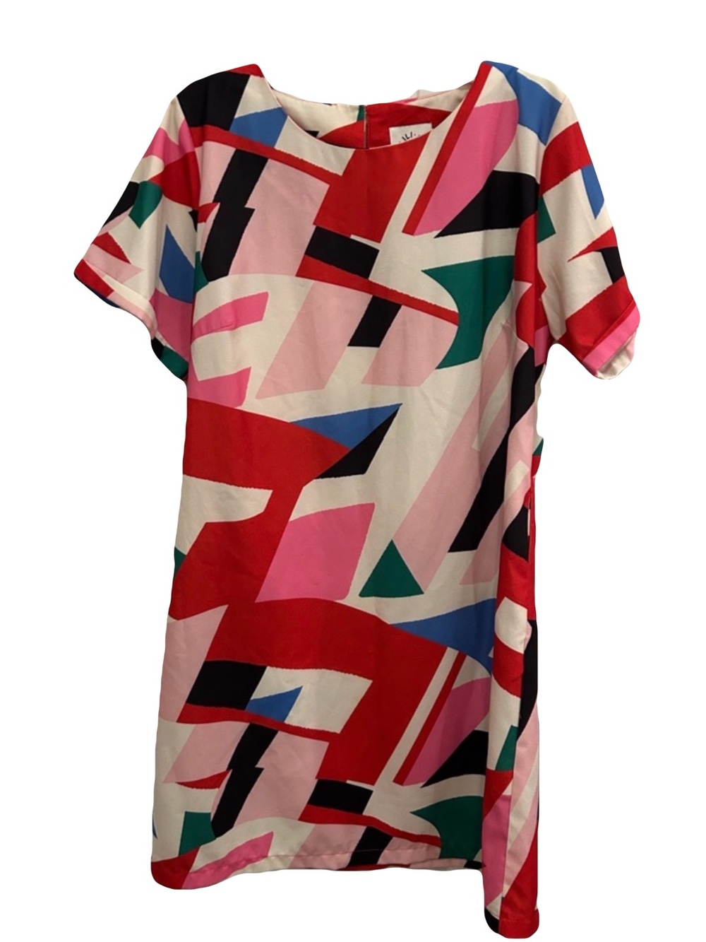 Colorblock Geo Shift Dress - Multi
